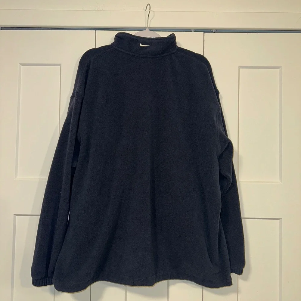 Nike Golf Therma-Fit Fleece Quarter Zip Pullover Navy Blue‎ XL Warm Soft pockets